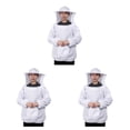 thumbnail image 1 of Billuyoard Poliéster Dedicado a la apicultura Echa un vistazo a la ropa de protección de abejas Ropa de protección de abejas blanca Ropa de Type1 NO1, 1 of 6