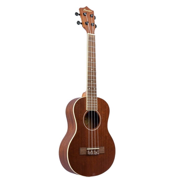 Ukelele Concierto Bamboo con Funda acolchada, Sapele