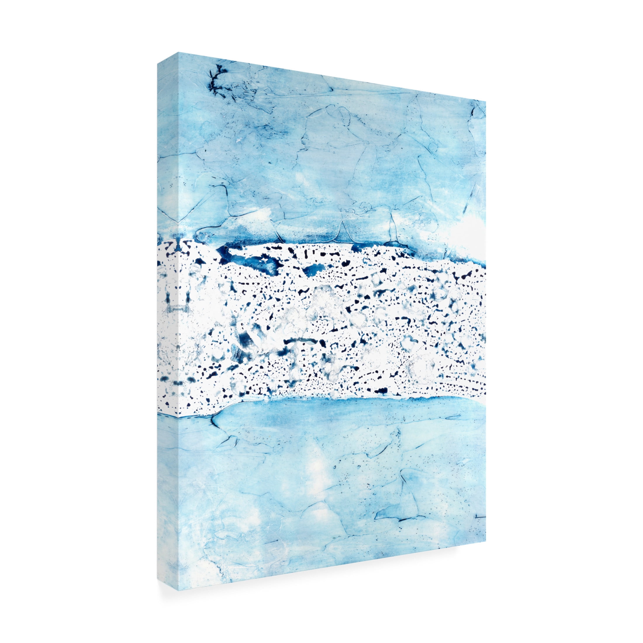 Canvas Wall Art - Michael Willett 'Stonewashed II' Wall Art for Living Room, Bedroom, or Office Décor by Trademark Fine Art - 35 x 47 Inches