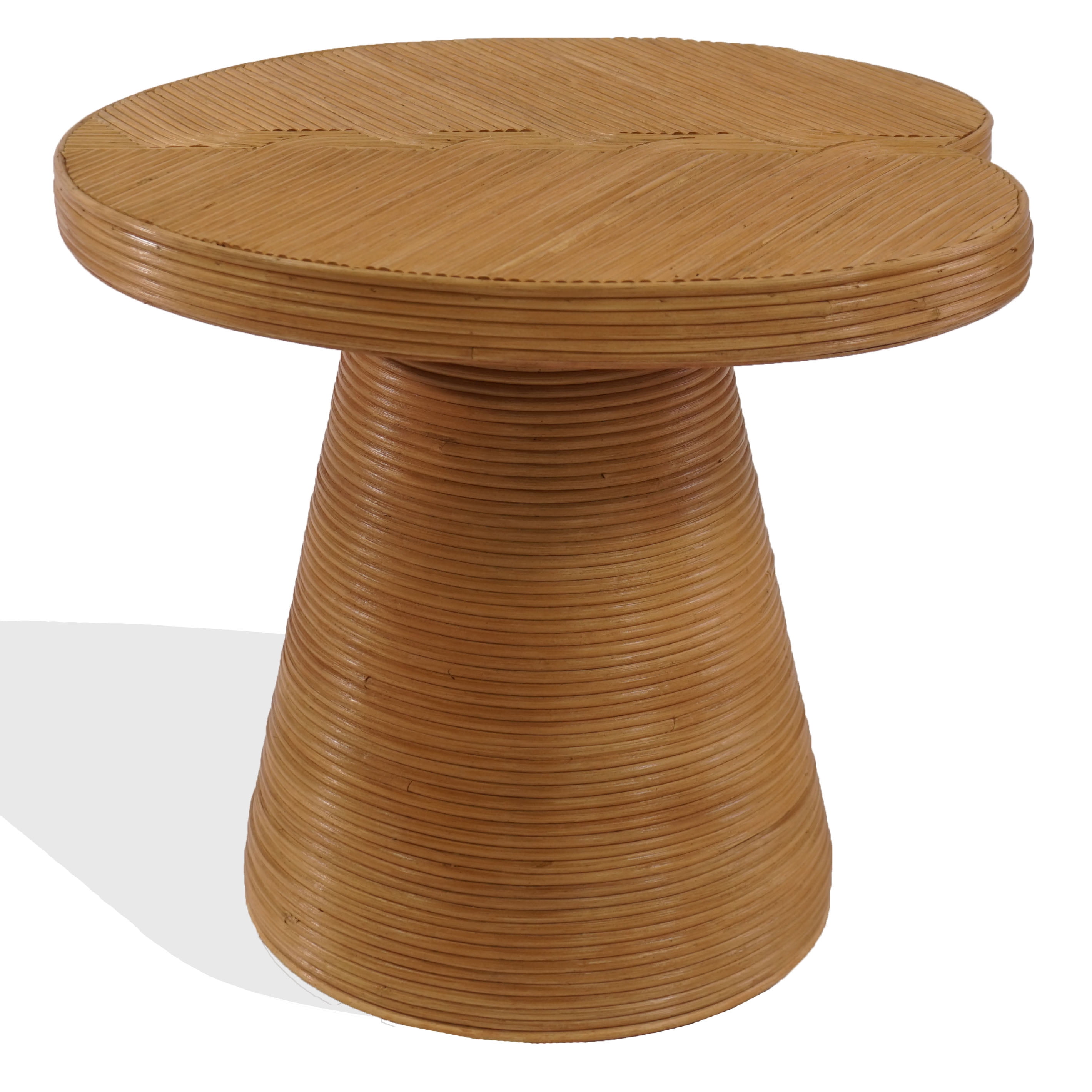 Safavieh Couture Vyvianna Rattan Modern End Table, Natural
