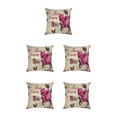 thumbnail image 2 of mmirethe Wide Application Cushion Covers For Coordinated Home Easy To Change Pillowcase kztym001-1 5Set, 2 of 6