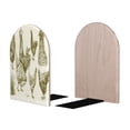 thumbnail image 2 of Naloa Chickens 2 Pcs Bookend Large Capacity Office Book Ends for Home Office Library School Study Decoration, 2 of 8