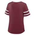 thumbnail image 3 of Women's Fanatics Maroon/White Texas A&M Aggies Be Fearless Athena Lace-Up T-Shirt, 3 of 3