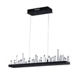 thumbnail image 2 of CWI Lighting Lustre LED Juliette avec Finition Noire, 2 of 3