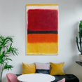 thumbnail image 6 of Mark Rothko Prints 《Violet, Black, Orange, Yellow on White And Red》 Wall Art Paintings Poster Canvas Wall Art Prints Poster Gifts Photo Decor Home 24x36inch(60x90cm), 6 of 6