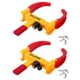 thumbnail image 1 of Tevlaphee Wheel Lock Set,Trailer Security Adjustable Anti Theft Trailer Wheel Lock for Car Camper Trailers SUV Boat Motorcycle Great Deterrent 2 Packs 6 Alike Keys, 1 of 5