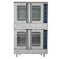 thumbnail image 4 of Full Size Double Commercial Natural Gas Convection Oven 54,000 BTU With Stacking Kit, 4 of 13