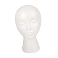 thumbnail image 1 of figatia Mannequin en Mousse Léger Lunettes Chapeau Présentoir Postiche, 1 of 9