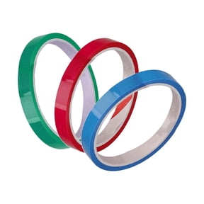3Pcs Sticky Ball Rolling Tape Crafts Sensory Toys Children Educational Toy Party Relaxing Games Blue and Green and Red