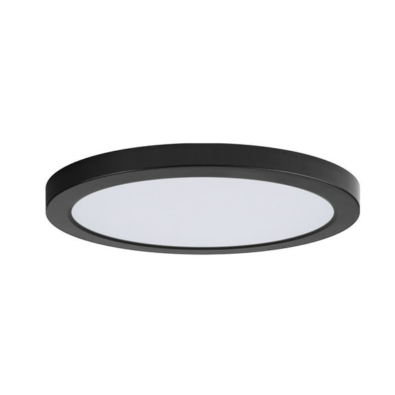 Maxim 57696 Chip 12" Wide Led Flush Mount Ceiling Fixture - Black