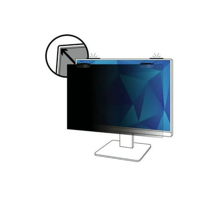 UPC: 0076308415037 | 3M Privacy Filter for 24 Full Screen Monitor with Magnetic Attach 16:10 Black