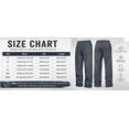 thumbnail image 4 of lcziwo Fleece Sweatpants for Men Open Bottom Drawstring Waist Baggy Joggers Athletic Pants with Pockets Straight Leg Sweat Pant Purple,M, 4 of 8