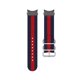 thumbnail image 2 of Injueey Correa duradera del reemplazo de la banda de Smartwatch del paño compatible con los relojes deportivos de los hombres resistentes Electrónica azul rojo No. 4, 2 of 6