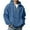 Navy, variant on Hoodies for Men Comfrt Hoodie Texture Zip Up Hooded Sweatshirt Full Zip Pullover With Front Pockets for Casual Wear and Outdoor Activities Comfortable Lightweight Athletic Jacket