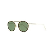 John Varvatos V528TOR52 Round Sunglasses Tortoise/Green
