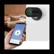 thumbnail image 3 of Cerradura de Dactilares Cerradura de Casa Cilindro Remoto Bluetooth Cerradura de Puerta Puerta Antirrobo Puerta de Madera Cerradura EsféRica Negro, 3 of 5