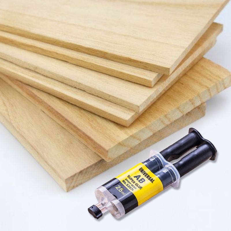 4ML / 25ML Universal AB Super Glue Epoxy Resin Liquid Glue Strong Adhesive Household Repair Glue For Metal, Ceramics, Plastic, Glass, Rubber, Leather, Wood