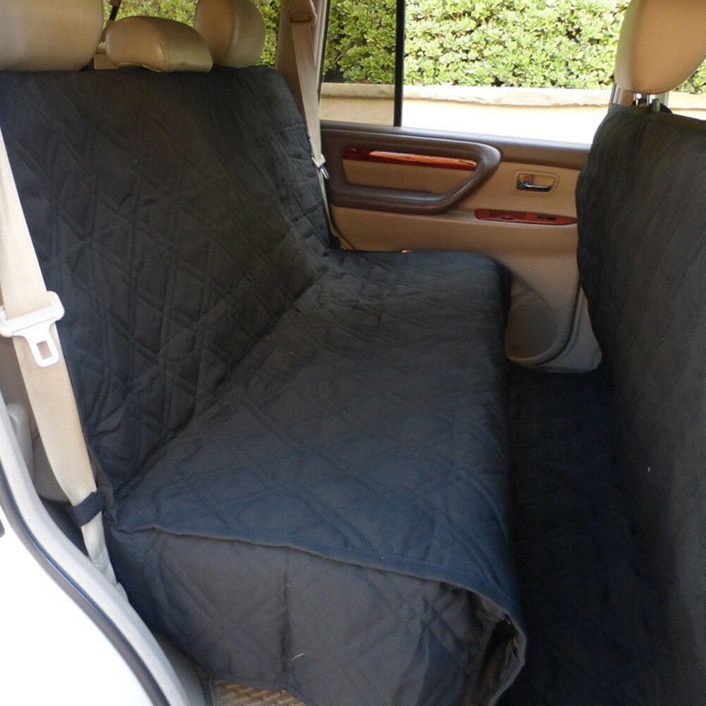 Quilted SUV Truck Van Car Pet Back Seat Cover 600D Extra Quilted SUV Truck Van Car Pet Back Seat Cover 600D Extra