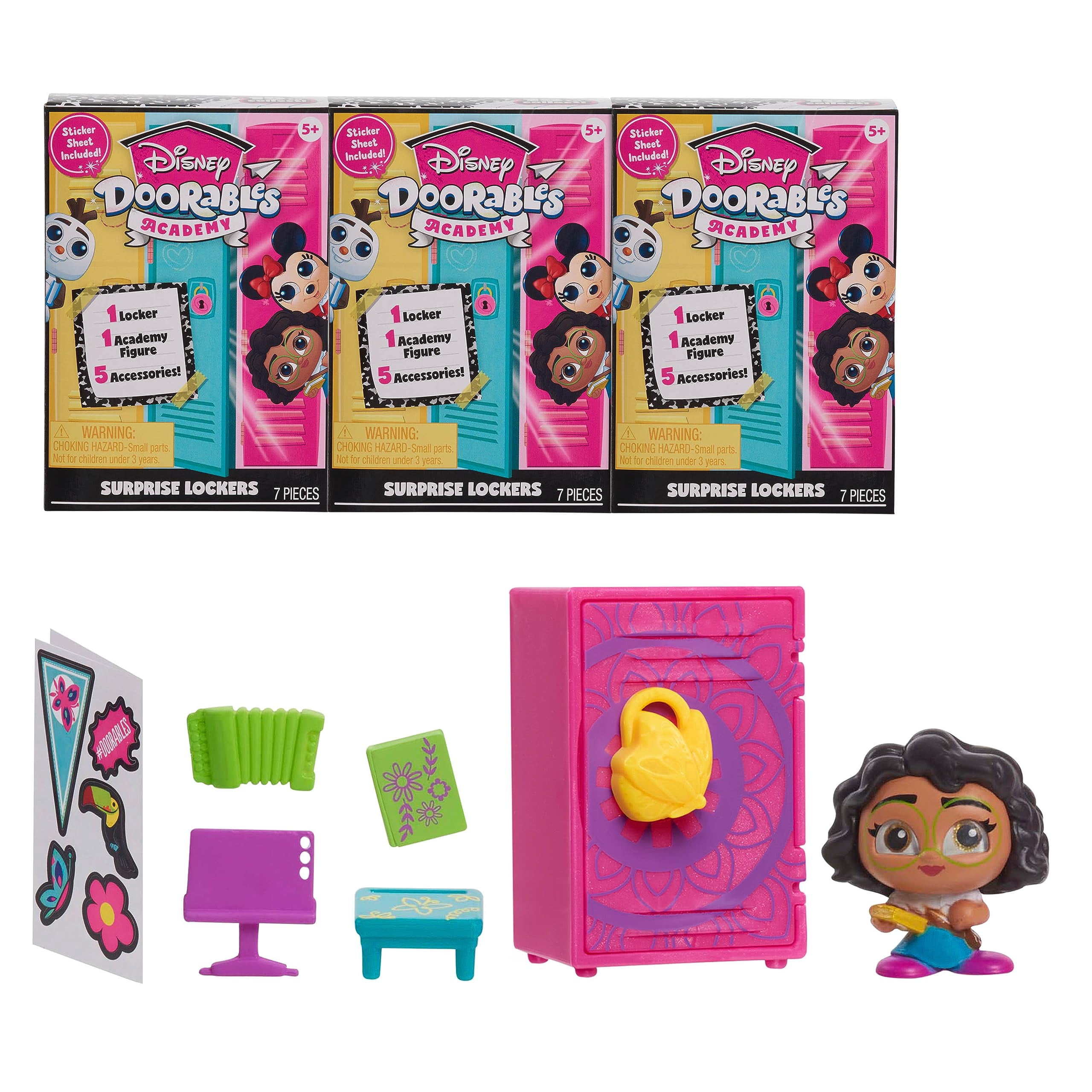 Moose Toys Disney Doorables Academy Surprise Locker Mystery 