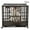 Brown, variant on SMONTER Heavy Duty Dog Crate I Shape Strong Metal Kennel for Large Dogs