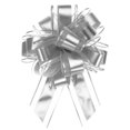 thumbnail image 1 of 12pcs 9" Extra Large Pull Bow Metallic Gift Wrapping Bows Ribbon Organza Silver for Wedding Baskets Presents, 1 of 6