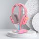 thumbnail image 5 of Soporte para auriculares Soporte para auriculares con ABS para juegos con puertos AUX dobles USB de 3.05 mm para oficina en casa Inevent EL005022-00B, 5 of 7