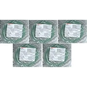 Westmed #0556 Adult Ultra Soft Oxygen Cannula, green tubing - 7 Foot (5 Pack)