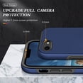 thumbnail image 5 of Phone Case for iPhone 8 Plus / 7 Plus,[ Military Grade ] Drop Tested Protection Case with Magnetic Car Mount 360°Rotatable Ring Holder, 2-Layer Rugged Hybrid Hard PC Soft Rubber Cover, Blue, 5 of 7
