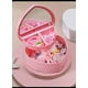 thumbnail image 4 of Joyero Portatil de corazon, con espejo, organizador kawaii en forma de corazon color rosa, 4 of 6