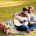 thumbnail image 6 of Awypu Koalas Leaves Tree Branch Square Outdoor Picnic Mat 58.3x58.3in, 6 of 6