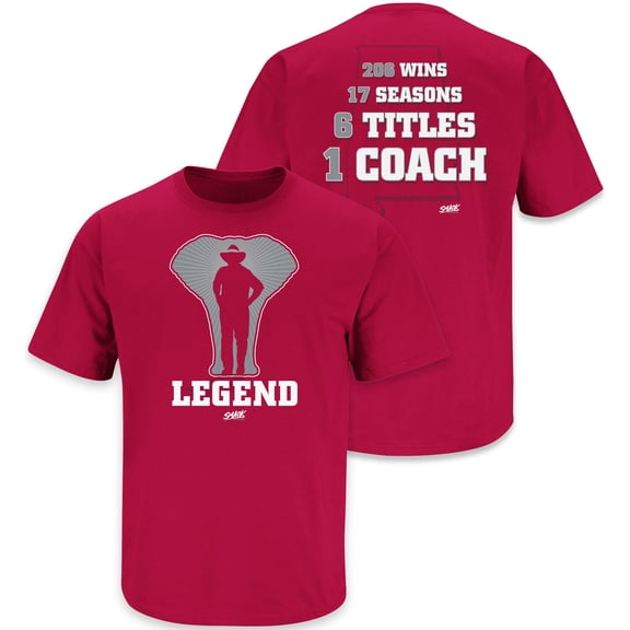 LEGEND T-Shirt for Alabama College Fans (SM-5XL)