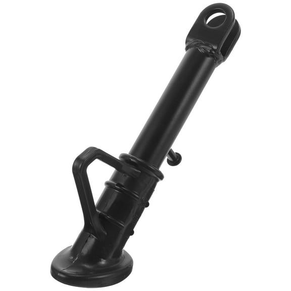 PBPBOX Motorcycle Kickstand Side Support Stand Black 1Pcs