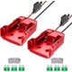 thumbnail image 1 of 2 Packs Power Wheel Adapter for Milwaukee M18 Battery Adapter 18V Power Wheels Battery Converter with Fuses & Wire Terminals 12AWG Wire Power Connec, 1 of 5