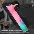 thumbnail image 3 of For Samsung Galaxy Tab A 8.0 2019 Silicone + PC Shockproof Protective Case with Holder, 3 of 5