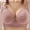 Pink, variant on XFLWAM Push up Bras for Women Plus Size Comfortable Front Closure Bras Full Coverage No Underwire Everyday Bra