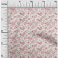 thumbnail image 2 of oneOone Cotton Poplin Red Fabric Watercolor Floral Sewing Fabric By The Yard Printed Diy Clothing Sewing Supplies 56 Inch Wide-aB, 2 of 5