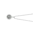thumbnail image 4 of Hip Hop Alloy Necklace Retro Sun Smiling Face Round Pendant Sweater Chain Long Charm Neck Chain Jewelry, 4 of 6