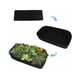 thumbnail image 3 of Cama elevada rectangular, tela transpirable, bolsa de plantación duradera para flores y verduras, 3 pies de largo x 6 pies de ancho, negro, 3 of 4