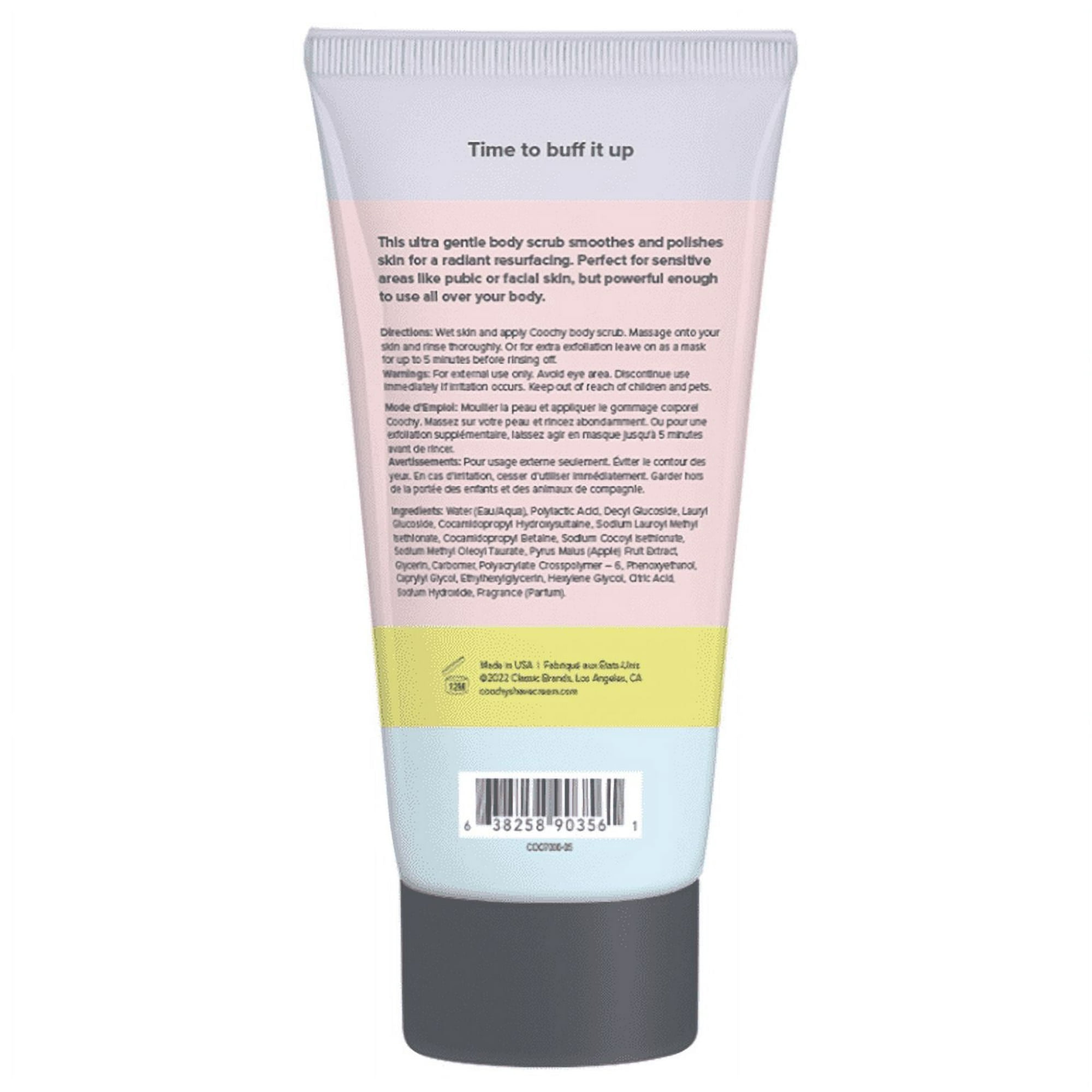 Classic Brands LLC 81451: Coochy Ultra Smoothing Scrub Mango Coconut 5Oz