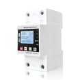 thumbnail image 1 of Tuya WiFi Intelligent Reclosing Protector Current Voltage Monitoring Circuit Breaker Switch Power Meter Protections Values Settable Mobilephone APP Control, 1 of 8