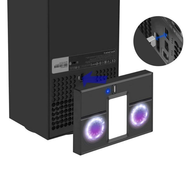 USB Vertical Cooling Fan Fit for Xbox Series X Console, External Cooler