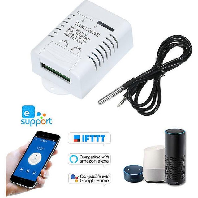 E-microlink 16A temperature and humidity switch-16A temperature switch (including temperature probe)