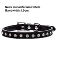 thumbnail image 2 of Apuakthei Collar de cuero grueso y ancho con remaches para perros. Adecuado para cuellos de 14" a 17", variedad mediana., 2 of 5