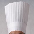 thumbnail image 5 of (paquete de 20) WhiteDisposable 9" Paper Chef Tall Hat Set para cocina casera, restaurantes de comida, clases, 5 of 5