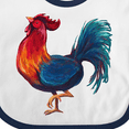 thumbnail image 4 of Inktastic Year of the Rooster Boys or Girls Baby Bib, 4 of 4
