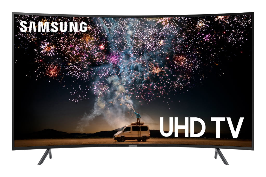 Samsung 65 Class 4k Ultra Hd 2160p Curved Hdr Smart Led Tv Un65ru7300 2019 Model Walmart Com Walmart Com