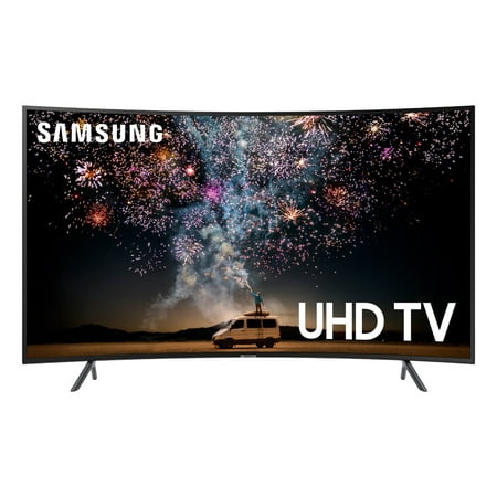 SAMSUNG 65&quot; Class 4K Ultra HD (2160P) Curved HDR Smart LED TV UN65RU7300 (2019 Model)