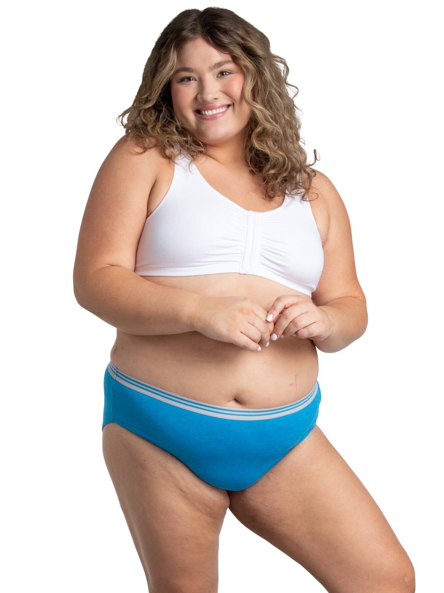 Womens Hi-Cut Briefs, Assorted Color, Medium, Large & Extra  Large - Pack of 72 