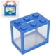thumbnail image 4 of Tanque De Peces De Bloques De Construcción, Mini Tanques De Peces Resistentes A La Corrosión, Azul En Cascada, Confiable Para Escritorio YLSHRF Building Block Fish Tank, 4 of 8