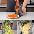 thumbnail image 6 of Rirozkan Vegetable Cutter, Multifunctional Spiral Slicer, Hand Crank Rotary Grater, Kitchen Chopper, Fruit And Veggie Slicer, Salad Maker For French Fries Onion Rings, 6 of 8